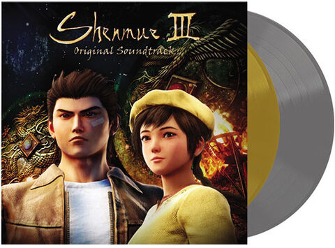 Vinyle Shenmue III Definitive Soundtrack Or Et Argent 2lp